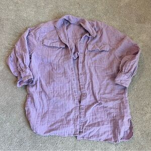 ASOS linen shirt dress